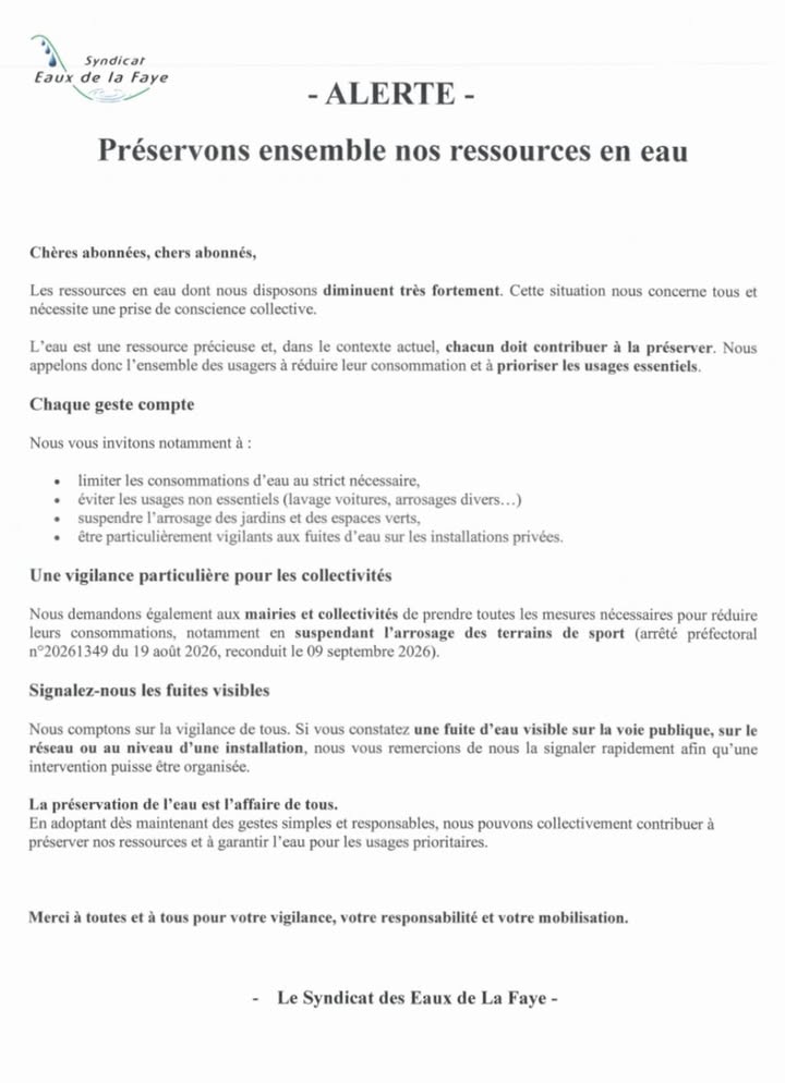Illustration de la publication de la commune